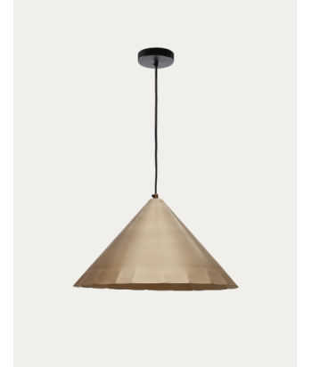 Parlava brass ceiling lamp, Ø 46 cm